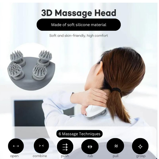 "BodyEase: Electric Scalp & Body Massager"